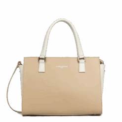 Sac à Main Lancaster Smooth 437-03 38 Sac à Main Lancaster Smooth 437-03 -Mode Sacs Magasin 437 03 BEIGE ECRU 1