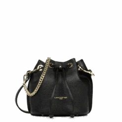 Petit Sac Bourse Lancaster "Alba Double" 470-80 22 Petit Sac Bourse Lancaster "Alba Double" 470-80 -Mode Sacs Magasin 470 80 NOIR IN NU 1