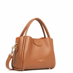 Petit Sac à Main Lancaster "Ida Double" 470-83 -Mode Sacs Magasin 470 83 CAMEL IN OR 2