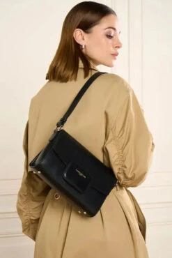 Sac Trotteur Lancaster "Paris PAD" 480-054 -Mode Sacs Magasin 480 054 NOIR 1B