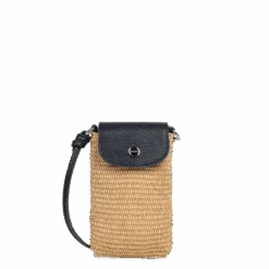 Mini Pochette Lancaster "Mini Osier Italie" 480-116