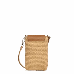 Mini Pochette Lancaster "Mini Osier Italie" 480-116 -Mode Sacs Magasin 480 116 CAMEL 3