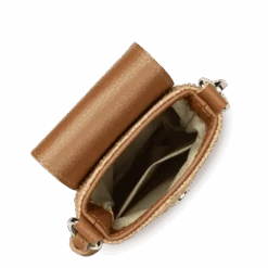 Mini Pochette Lancaster "Mini Osier Italie" 480-116 -Mode Sacs Magasin 480 116 CAMEL 4