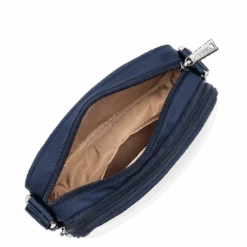 Mini Sac Trotteur Lancaster "Basic Vita" 510-75 -Mode Sacs Magasin 510 75 BLEUFONC 4