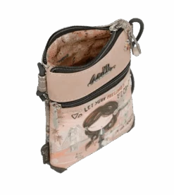 Anekke Mini Sac Pink Peace & Love 38823-904 -Mode Sacs Magasin Anekke Mini sac Pink Peace Love 38823 904 Anekke 23612584