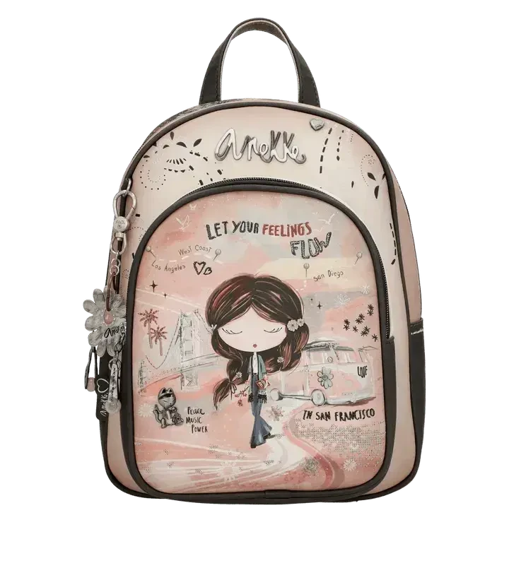 Anekke Sac à Dos Peace & Love Pink 38825-197