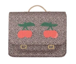 Cartable Jeune Premier Leopard Cherry 38 Cm