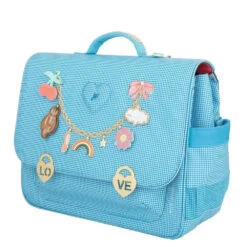Cartable Jeune Premier Vichy Love Blue -Mode Sacs Magasin Cartable Jeune Premier Vichy Love Blue Jeune Premier 23065120