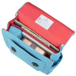 Cartable Jeune Premier Vichy Love Blue -Mode Sacs Magasin Cartable Jeune Premier Vichy Love Blue Jeune Premier 23065436