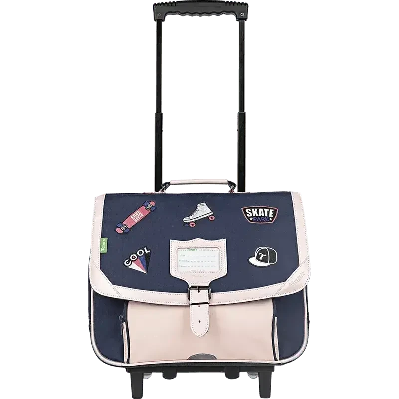 Cartable Roulettes Tann's Lily 38cm 3 Cartable Roulettes Tann's Lily 38cm