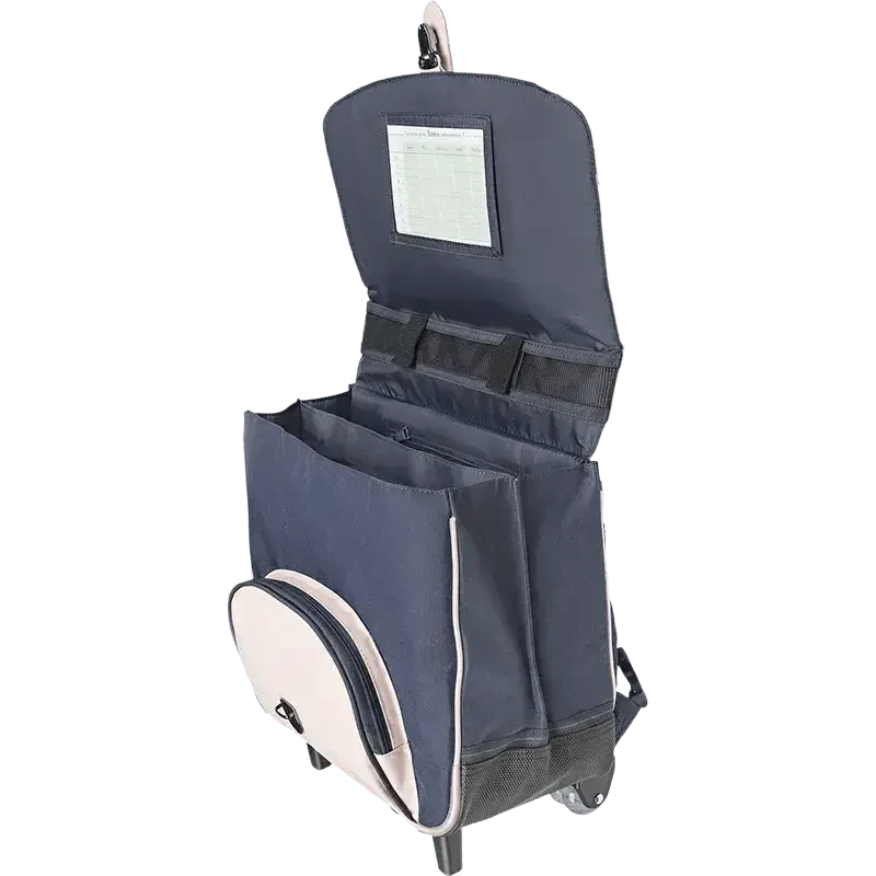 Cartable Roulettes Tann's Lily 38cm 6 Cartable Roulettes Tann's Lily 38cm – Image 4