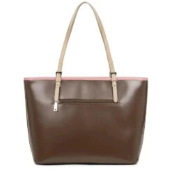 Grand Sac Cabas Lancaster Smooth 437-08 -Mode Sacs Magasin Grand Sac Cabas Lancaster Smooth 437 08 Lancaster 23012723