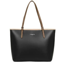 Grand Sac Cabas Lancaster Smooth 437-08 -Mode Sacs Magasin Grand Sac Cabas Lancaster Smooth 437 08 Lancaster 23013015