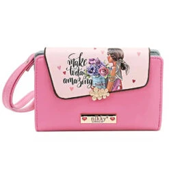 Petit Portefeuille Nikky By Nicole Lee "Flower Day"