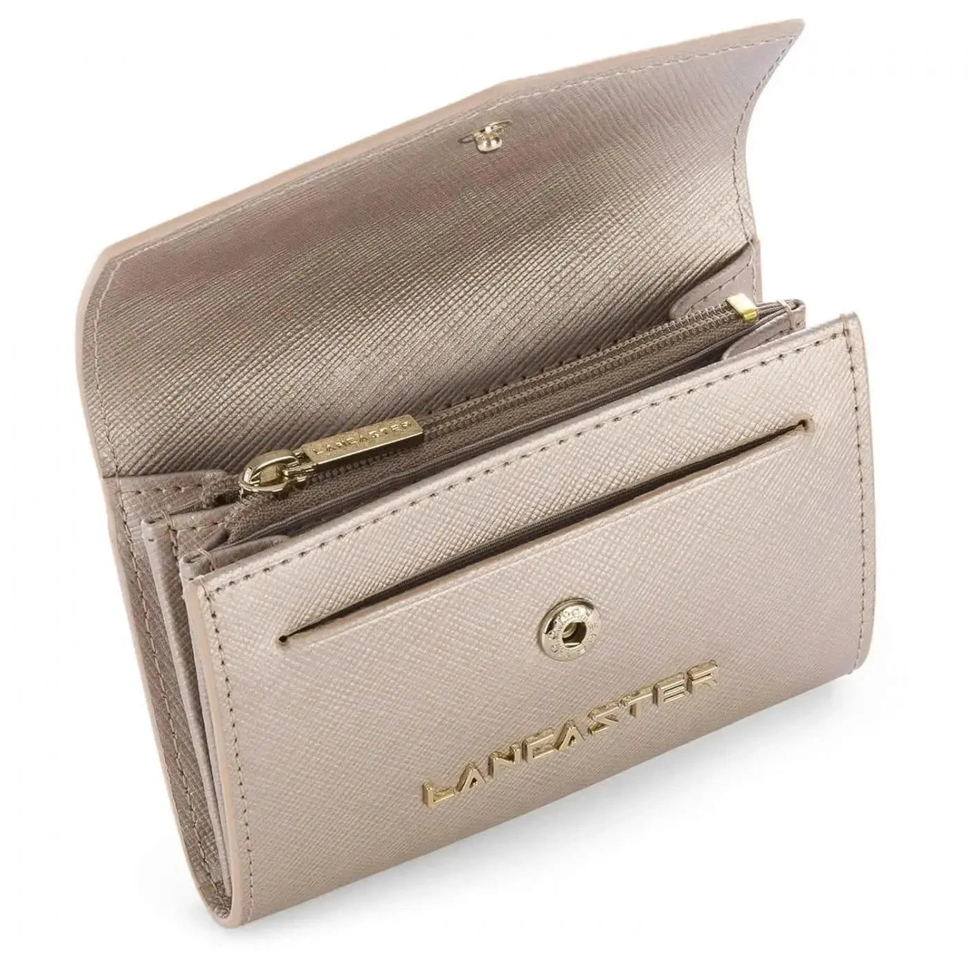 Porte Monnaie Lancaster Saffiano Signature 127-01 5 Porte Monnaie Lancaster Saffiano Signature 127-01 – Image 3