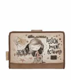 Portefeuille Anekke Hollywood - Élégance Rétro Et Fonctionnalité Moderne