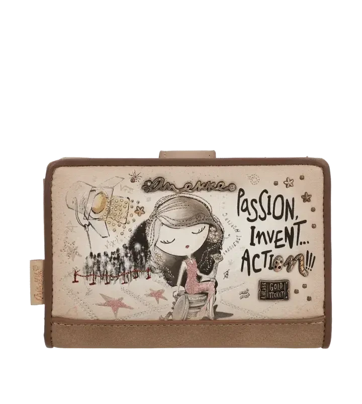 Portefeuille Anekke Hollywood - Élégance Rétro Et Fonctionnalité Moderne 3 Portefeuille Anekke Hollywood - Élégance Rétro Et Fonctionnalité Moderne