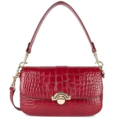 Sac Baguette Lancaster Exotic Croco CN 524-96