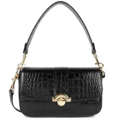 Sac Baguette Lancaster Exotic Croco CN 524-96 -Mode Sacs Magasin Sac Baguette Lancaster Exotic Croco CN 524 96 Lancaster 23512150