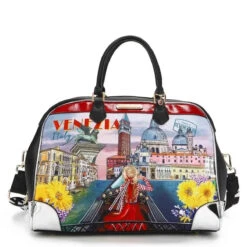 Sac Week-end Nicole Lee "Honeymoon In Venezia" -Mode Sacs Magasin Sac Week end Nicole Lee Honeymoon in Venezia Nicole Lee 22668514