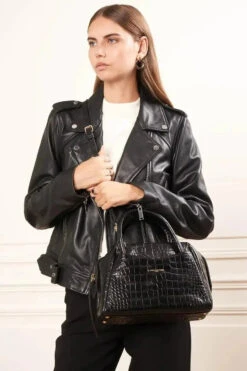 Sac à Main Lancaster Exotic Croco CN 524-97