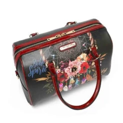 Sac Bowling Nicole Lee "Bohemian Black" -Mode Sacs Magasin Sac bowling Nicole Lee Bohemian Black Nicole Lee 22791283