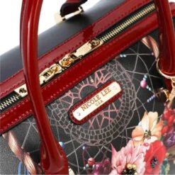 Sac Bowling Nicole Lee "Bohemian Black" -Mode Sacs Magasin Sac bowling Nicole Lee Bohemian Black Nicole Lee 22791530