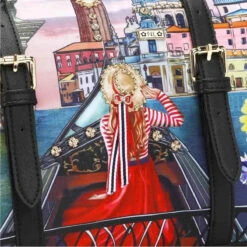 Sac Bowling Nicole Lee "Honeymoon In Venezia" -Mode Sacs Magasin Sac bowling Nicole Lee Honeymoon in Venezia Nicole Lee 22653833