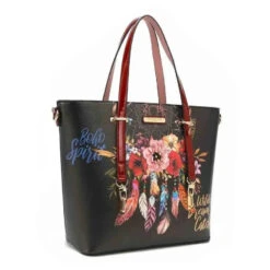 Sac Shopping Nicole Lee "Bohemian Black" -Mode Sacs Magasin Sac shopping Nicole Lee Bohemian Black Nicole Lee 22792835