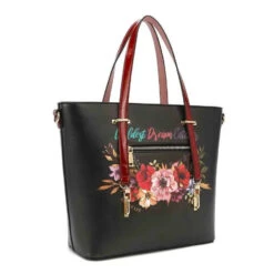 Sac Shopping Nicole Lee "Bohemian Black" -Mode Sacs Magasin Sac shopping Nicole Lee Bohemian Black Nicole Lee 22792999