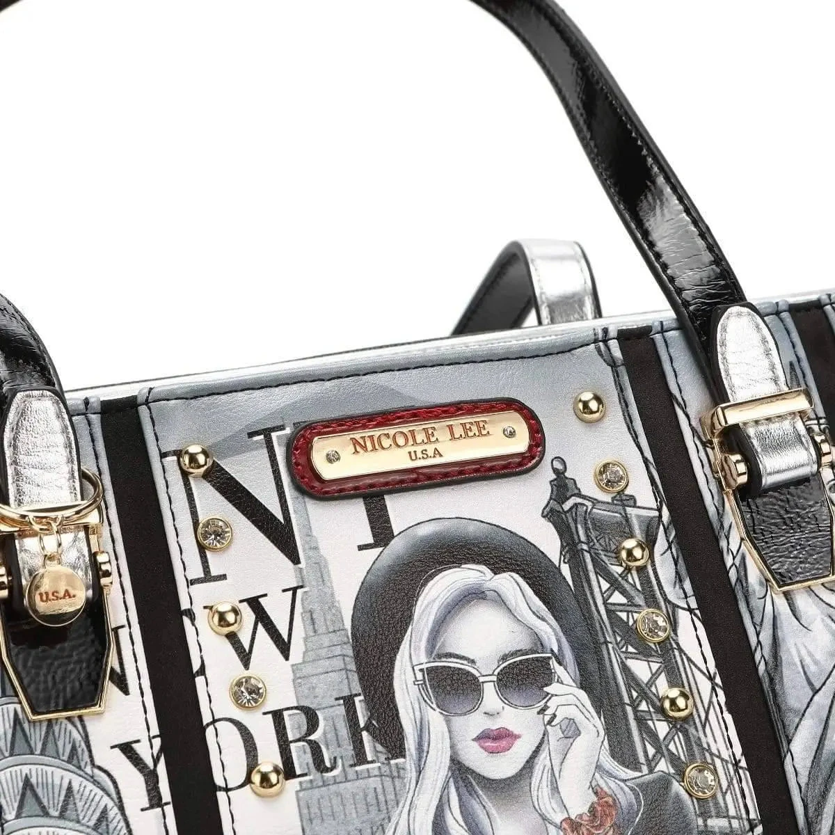 Sac Shopping Nicole Lee "Life In New-York" 10 Sac Shopping Nicole Lee "Life In New-York" – Image 8