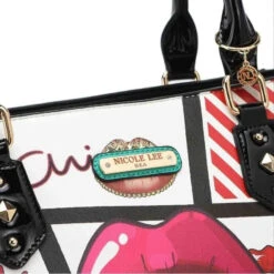 Sac Shopping Nicole Lee "Sugar Lips" 16 Sac Shopping Nicole Lee "Sugar Lips" -Mode Sacs Magasin Sac shopping Nicole Lee Sugar Lips Nicole Lee 22788482