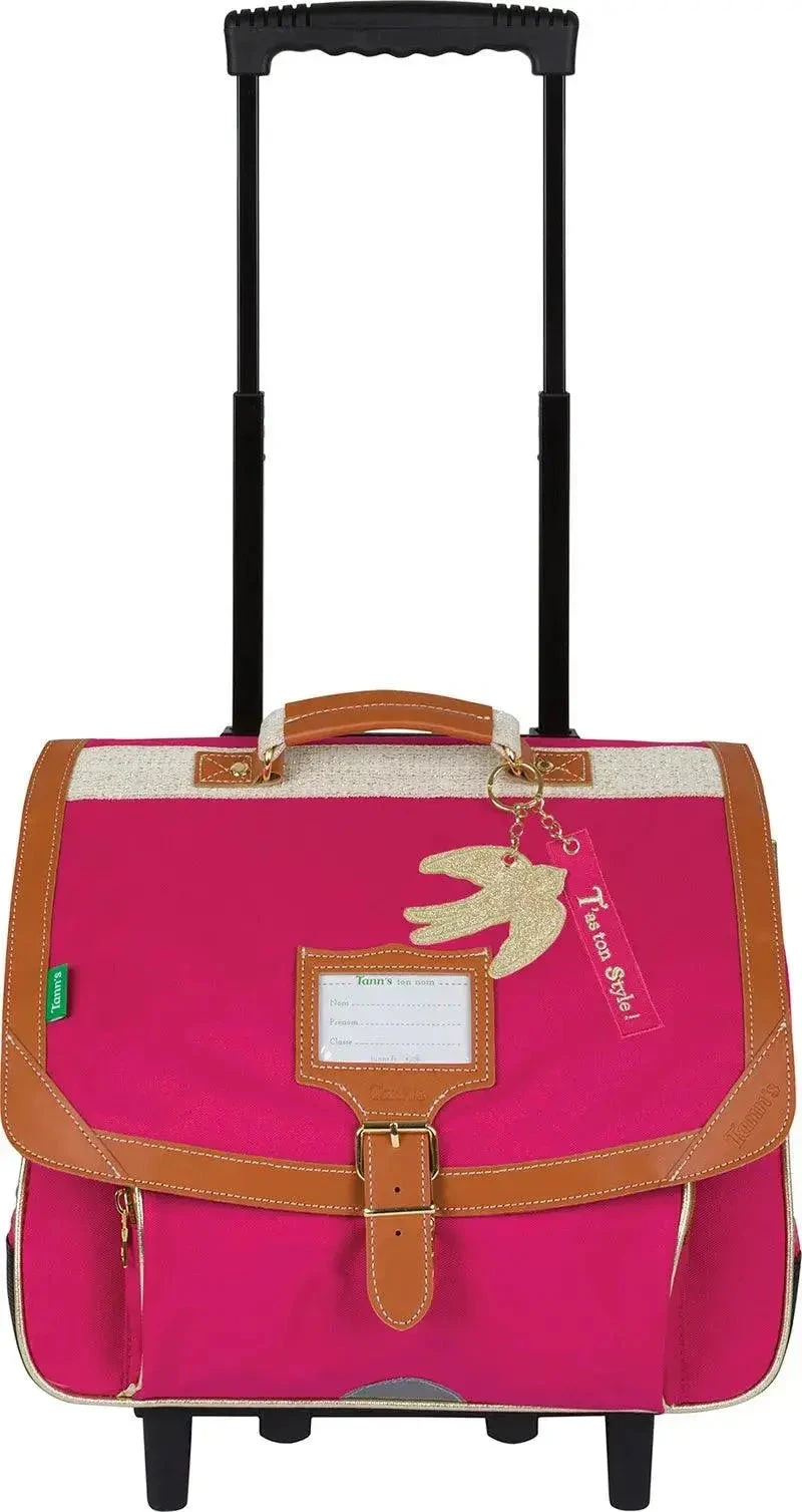 Cartable Roulettes Tann's Paloma 38cm 3 Cartable Roulettes Tann's Paloma 38cm