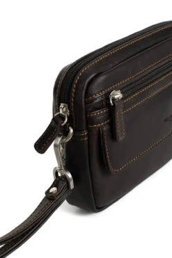 Pochette Hexagona 154193 -Mode Sacs Magasin pochette hexagona 154193 pochette hexagona 154193 marron melisac reims 4