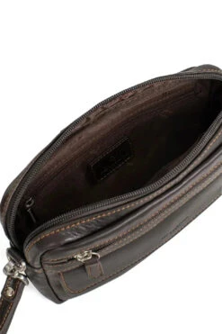 Pochette Hexagona 154193 -Mode Sacs Magasin pochette hexagona 154193 pochette hexagona 154193 marron melisac reims 5