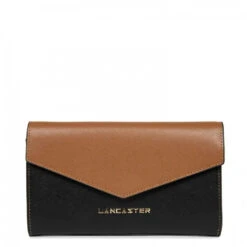 Portefeuille Compagnon Lancaster Saffiano Signature 127-03 -Mode Sacs Magasin portefeuille compagnon lancaster saffiano signature 127 03 portefeuille compagnon lancaster saffiano signature 127 03 noircamelchampagne melisac reims 7