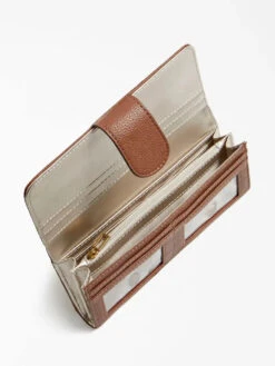 Portefeuille Guess Destiny Triangle Logo -Mode Sacs Magasin portefeuille guess destiny triangle logo portefeuille guess destiny triangle logo marron melisac reims 3