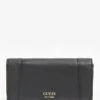 Portefeuille Guess Naya SLG -Mode Sacs Magasin portefeuille guess naya slg portefeuille guess naya slg noir melisac reims 1
