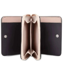 Portefeuille Lancaster Smooth 137-17 -Mode Sacs Magasin portefeuille lancaster smooth 137 17 portefeuille lancaster smooth 137 17 noirnude clairnude fonce melisac reims 3