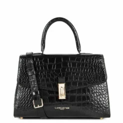 Sac à Main Lancaster Exotic Croco 524-47 -Mode Sacs Magasin sac a main lancaster exotic croco 524 47 sac a main lancaster exotic croco 524 47 noir melisac reims 5