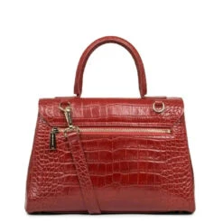 Sac à Main Lancaster Exotic Croco 524-47 -Mode Sacs Magasin sac a main lancaster exotic croco 524 47 sac a main lancaster exotic croco 524 47 rouge melisac reims 3