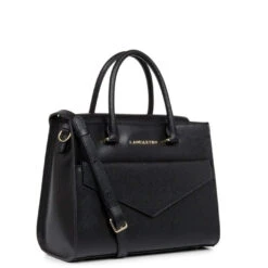 Sac à Main Lancaster Saffiano Signature 527-10 -Mode Sacs Magasin sac a main lancaster saffiano signature 527 10 sac a main lancaster saffiano signature 527 10 noir melisac reims 2