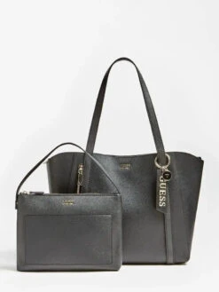 Sac Shopping Guess Naya Trap Tote -Mode Sacs Magasin sac shopping guess naya trap tote sac shopping guess naya trap tote black melisac reims 3