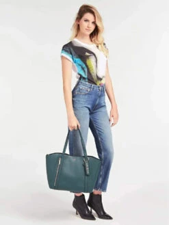 Sac Shopping Guess Naya Trap Tote -Mode Sacs Magasin sac shopping guess naya trap tote sac shopping guess naya trap tote black melisac reims 7